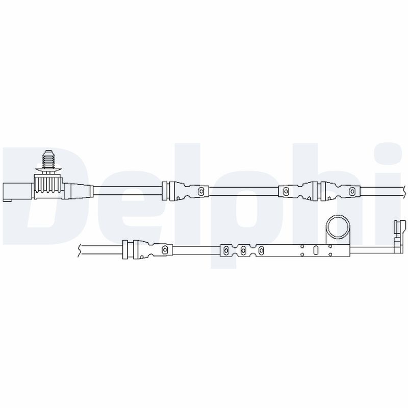 DELPHI LZ0229 Warning Contact, brake pad wear