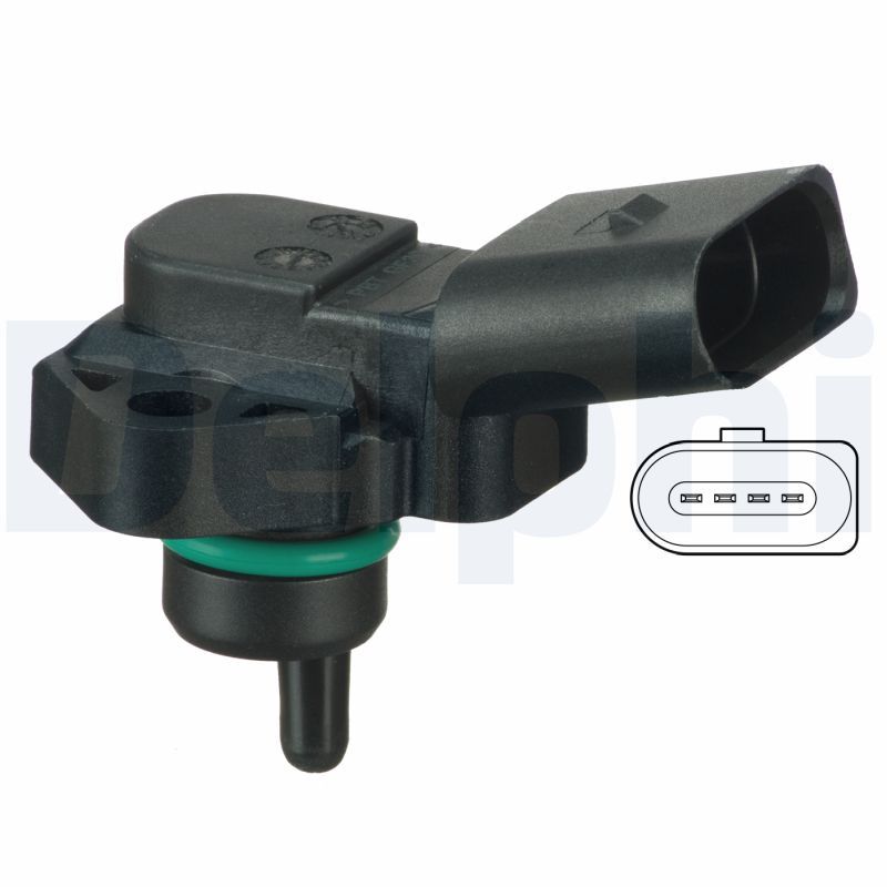 DELPHI PS10098 Sensor, intake manifold pressure