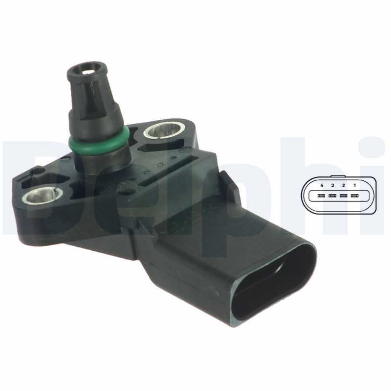 DELPHI PS10117 Air Pressure Sensor, altitude adaption