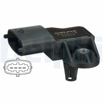 Sensor, intake manifold pressure DELPHI PS10119