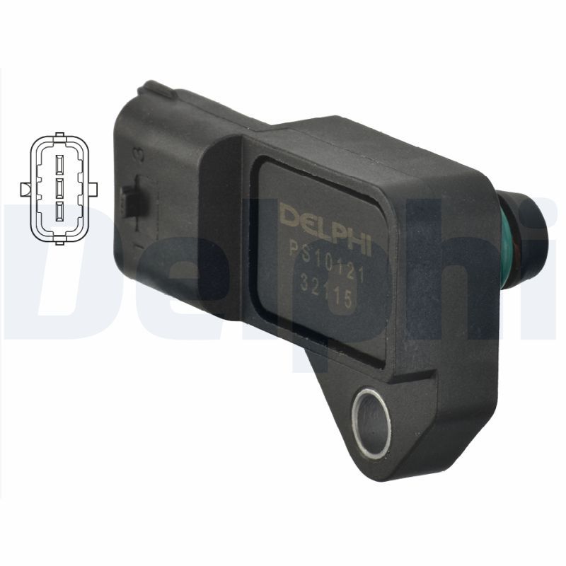 DELPHI PS10121 Sensor, intake manifold pressure
