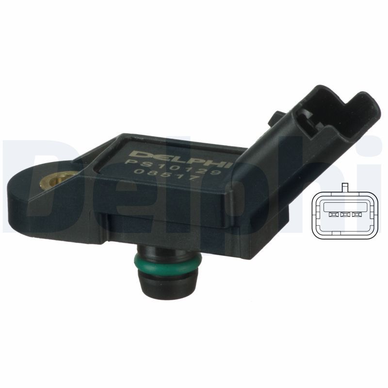 DELPHI PS10129 Sensor, intake manifold pressure