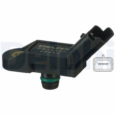Sensor, intake manifold pressure DELPHI PS10129