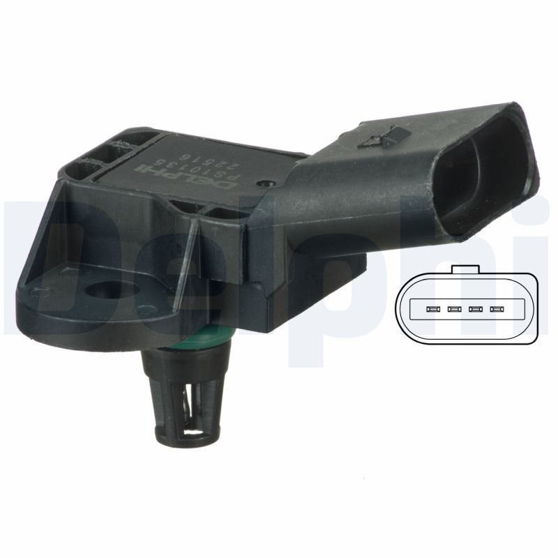 DELPHI PS10135 Sensor, intake manifold pressure