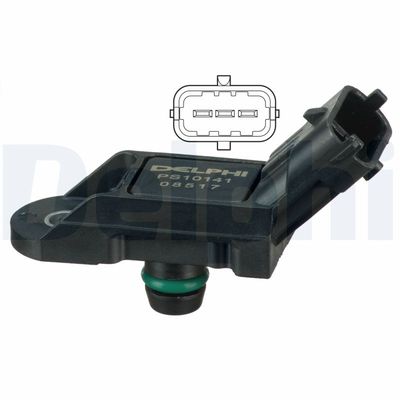 Sensor, boost pressure DELPHI PS10141