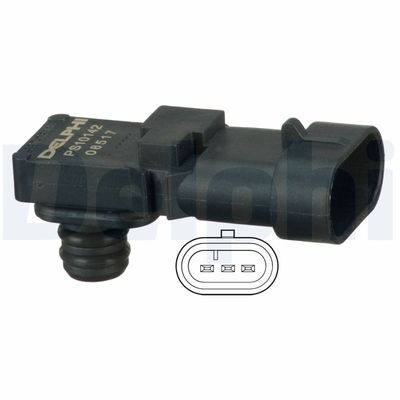 Sensor, intake manifold pressure DELPHI PS10142