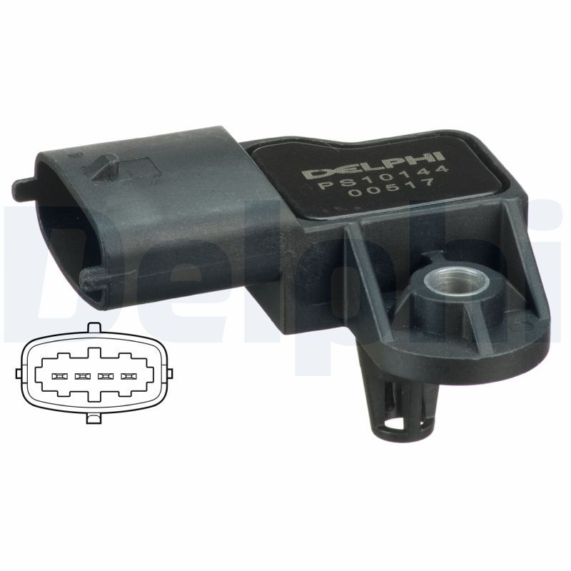 DELPHI PS10144 Sensor, intake manifold pressure