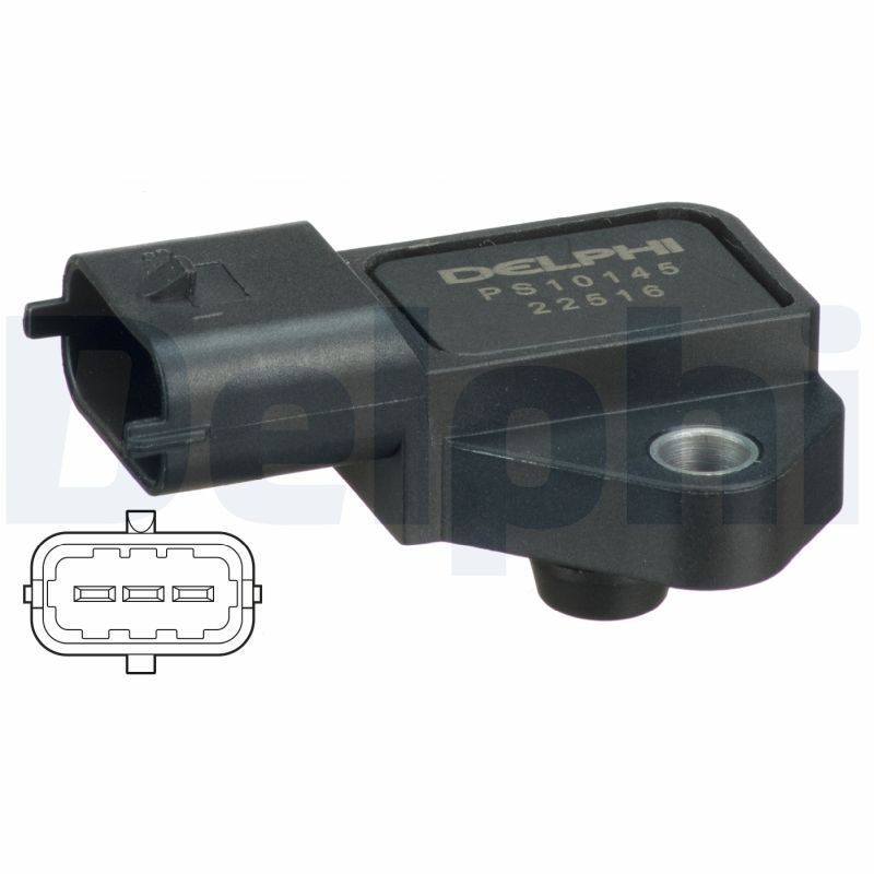 DELPHI PS10145 Sensor, intake manifold pressure