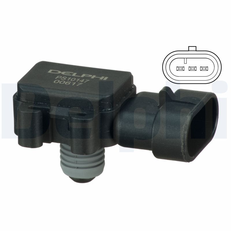 DELPHI PS10147 Air Pressure Sensor, altitude adaption