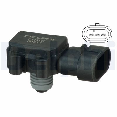 Air Pressure Sensor, altitude adaption DELPHI PS10147