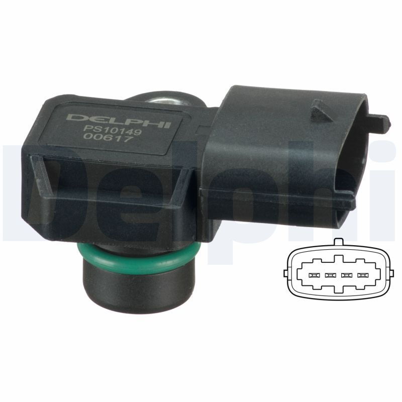 DELPHI PS10149 Sensor, intake manifold pressure