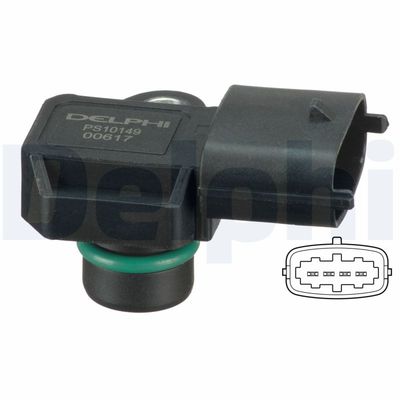 Sensor, intake manifold pressure DELPHI PS10149