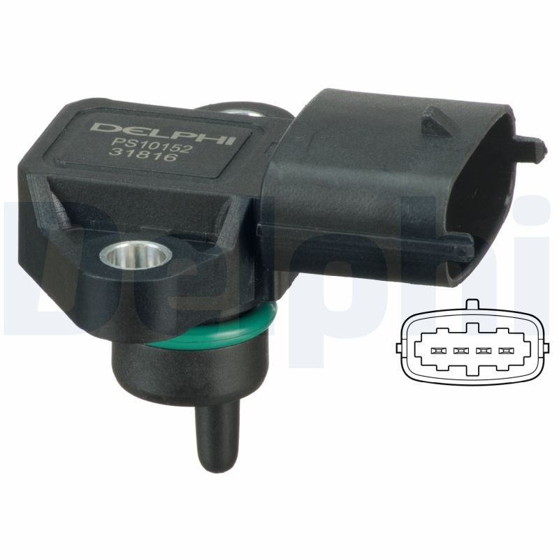 DELPHI PS10152 Air Pressure Sensor, altitude adaption