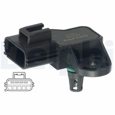 Sensor, intake manifold pressure DELPHI PS10156