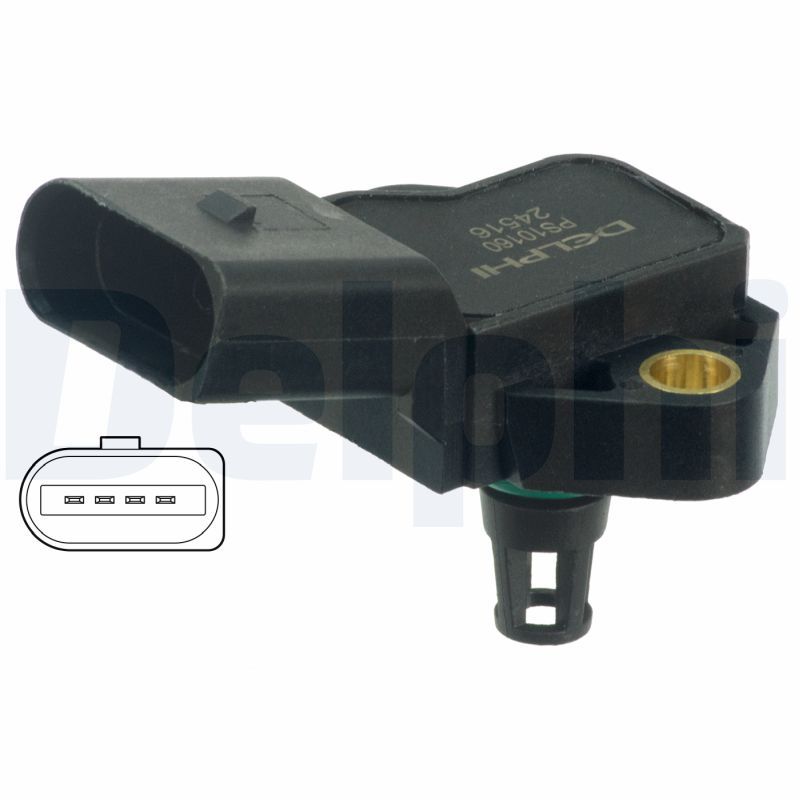 DELPHI PS10160 Sensor, intake manifold pressure