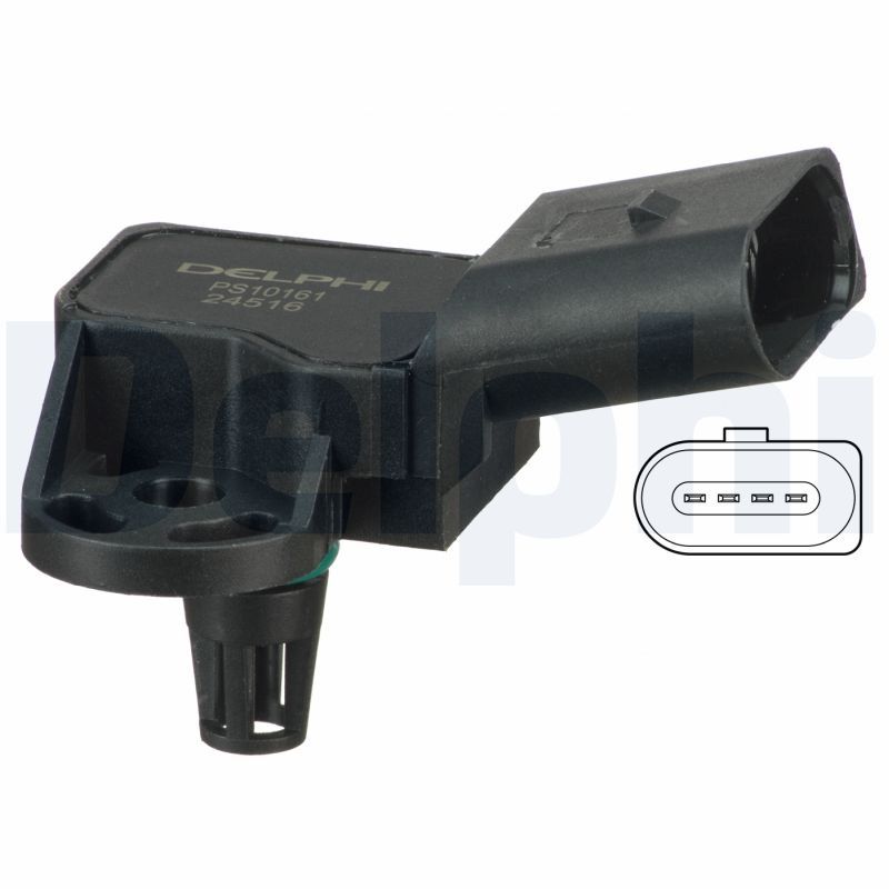 DELPHI PS10161 Sensor, intake manifold pressure