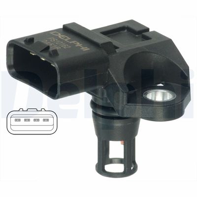 Sensor, intake manifold pressure DELPHI PS10162