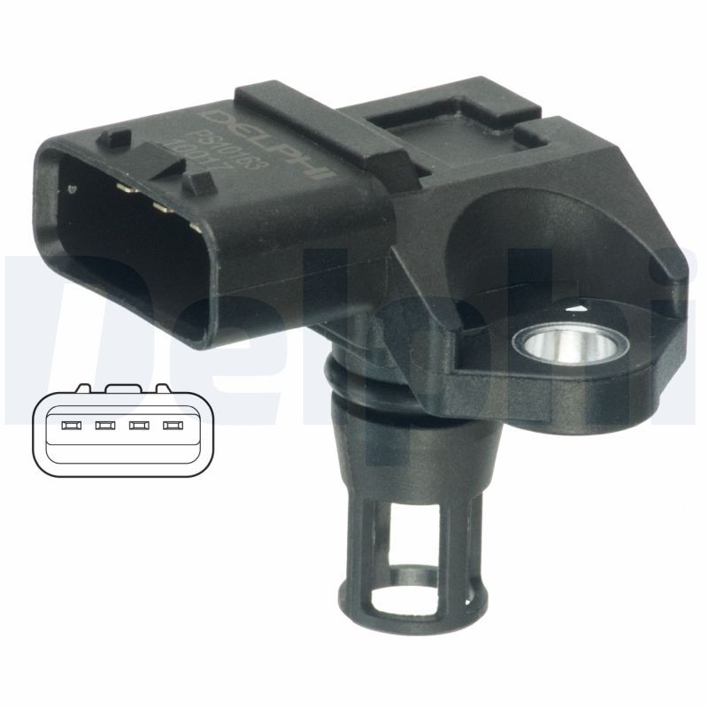 DELPHI PS10163 Sensor, intake manifold pressure