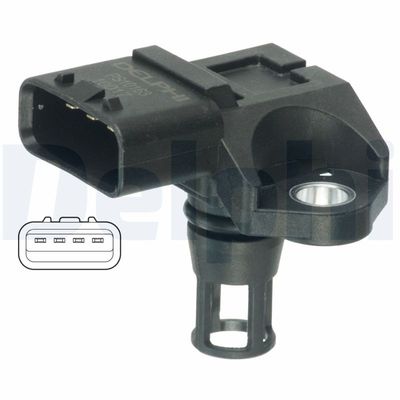 Sensor, intake manifold pressure DELPHI PS10163