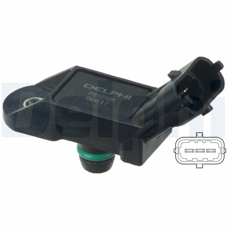 DELPHI PS10168 Sensor, intake manifold pressure