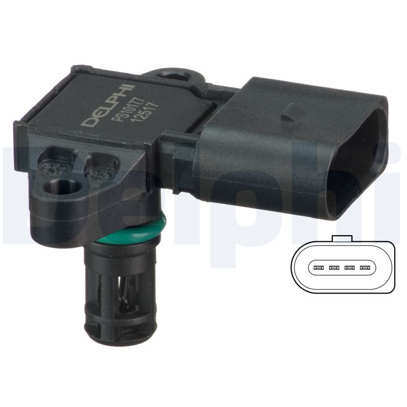 DELPHI PS10177 Sensor, intake manifold pressure