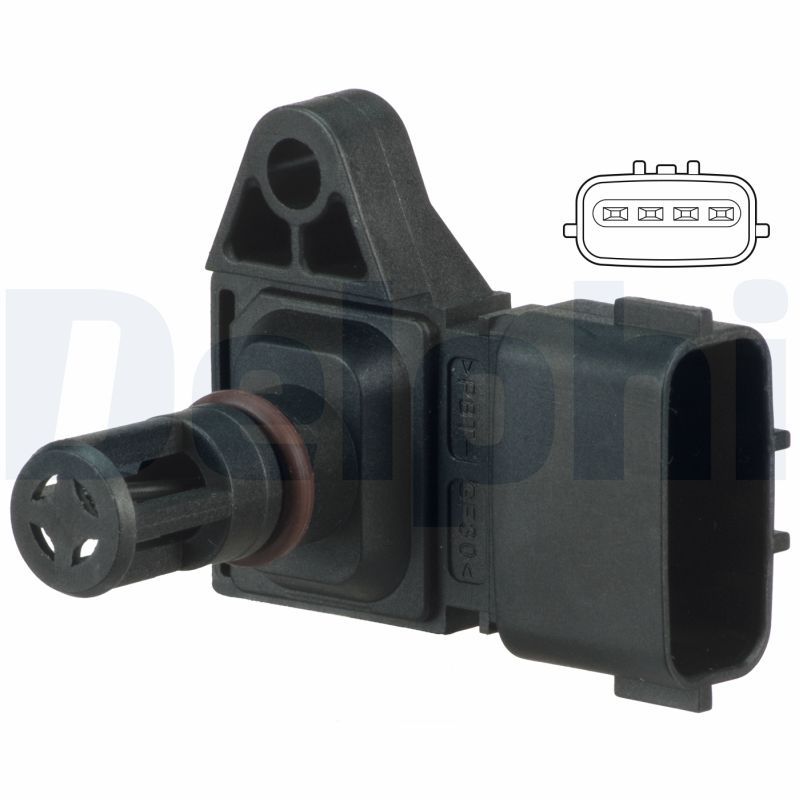 DELPHI PS10189 Sensor, intake manifold pressure