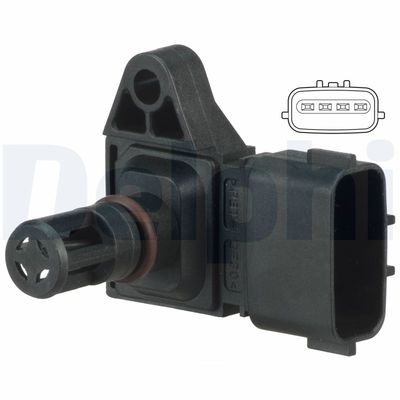 Sensor, intake manifold pressure DELPHI PS10189