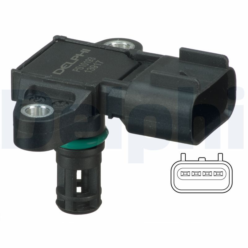DELPHI PS10193 Sensor, intake manifold pressure