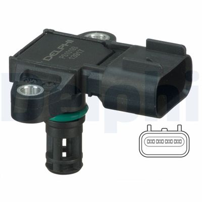 Sensor, intake manifold pressure DELPHI PS10193