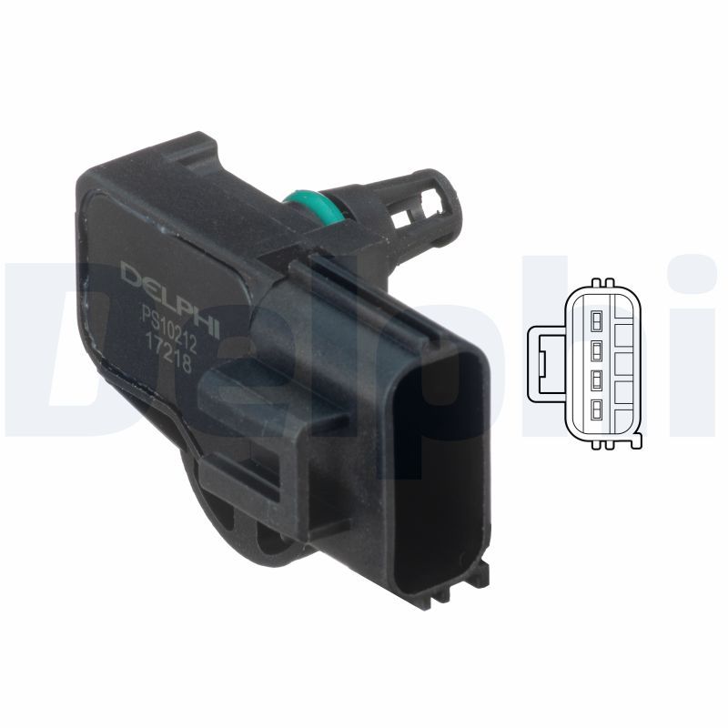DELPHI PS10212 Sensor, intake manifold pressure