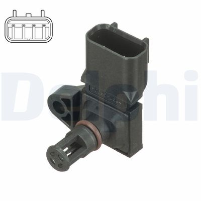 Sensor, intake manifold pressure DELPHI PS10217