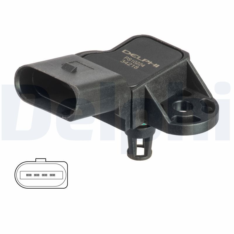 DELPHI PS10224 Air Pressure Sensor, altitude adaption