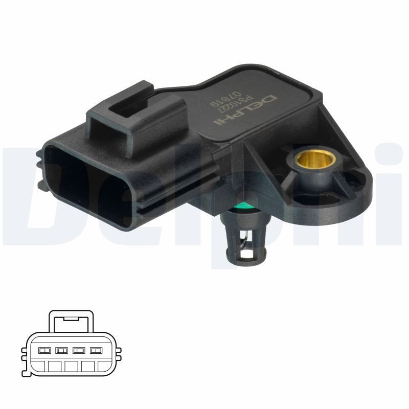 DELPHI PS10227 Sensor, intake manifold pressure