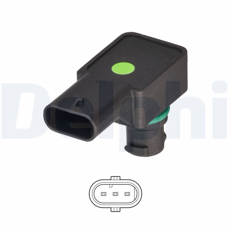 DELPHI PS20062-12B1 Sensor, intake manifold pressure