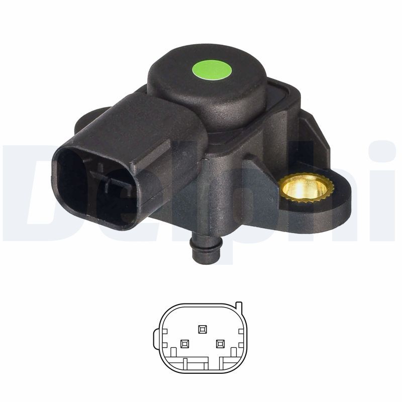 DELPHI PS20068-12B1 Sensor, intake manifold pressure
