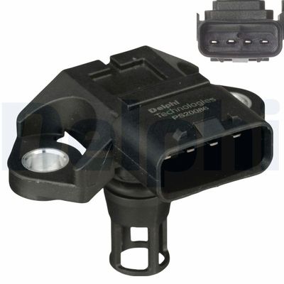 Sensor, intake manifold pressure DELPHI PS20086-12B1