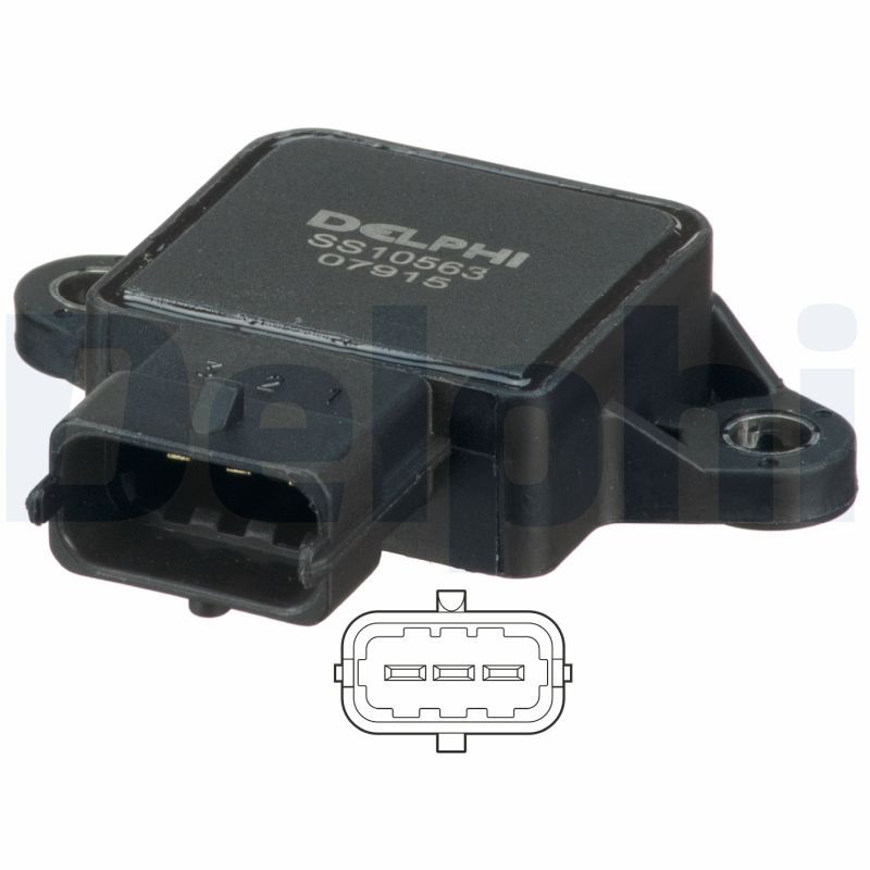 DELPHI SS10563-12B1 Sensor, throttle position
