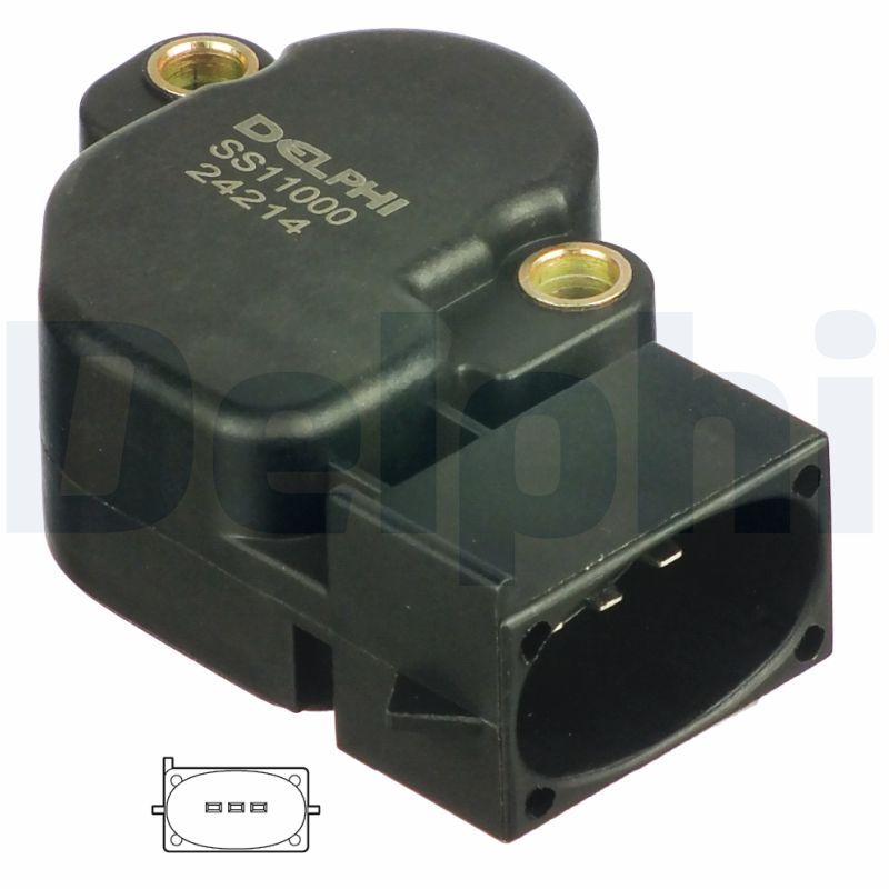 DELPHI SS11000-12B1 Sensor, throttle position