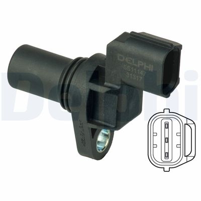 Sensor, camshaft position DELPHI SS11147