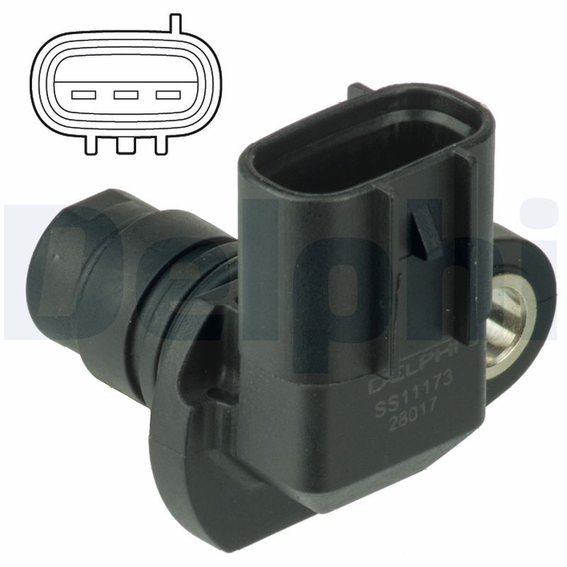 DELPHI SS11173 Sensor, crankshaft pulse