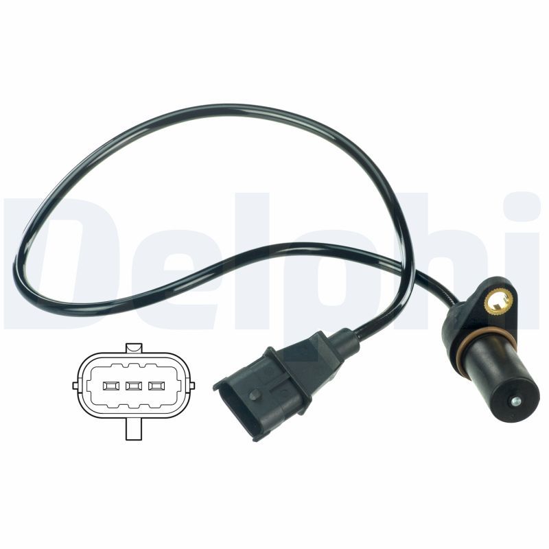 DELPHI SS11177 Sensor, crankshaft pulse