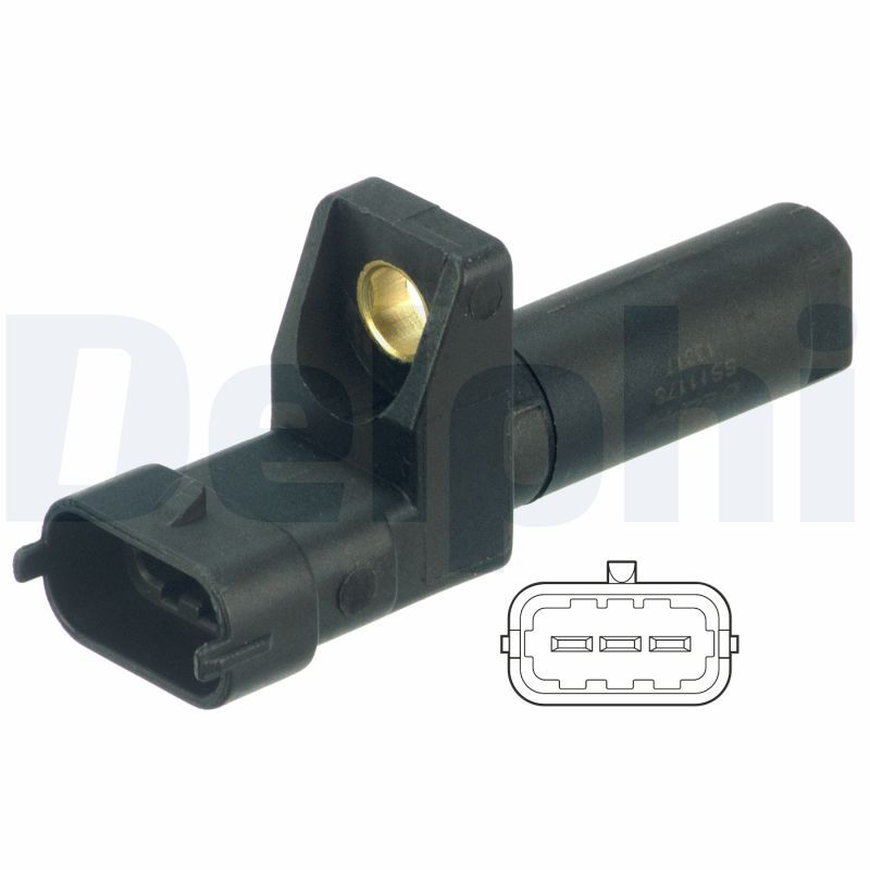 DELPHI SS11178 Sensor, crankshaft pulse