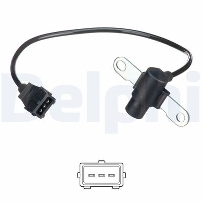 Sensor, crankshaft pulse DELPHI SS11235