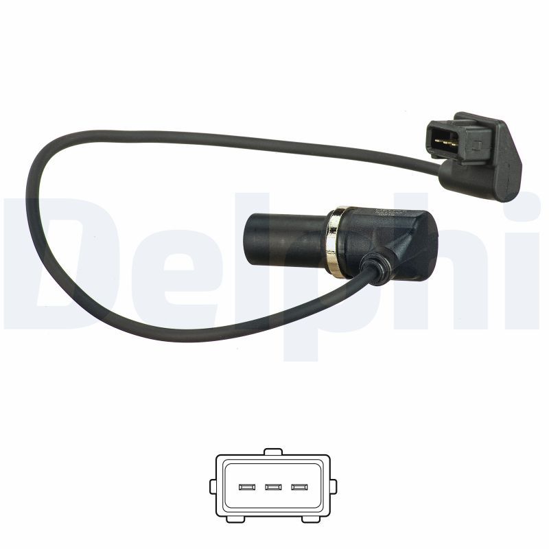 DELPHI SS11255 Sensor, crankshaft pulse