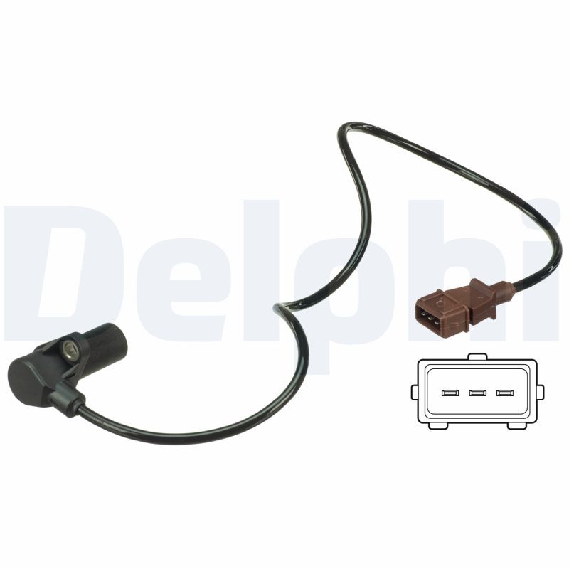 DELPHI SS11262 Sensor, crankshaft pulse