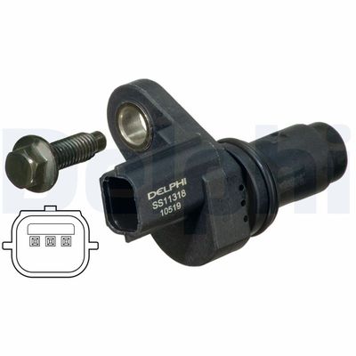 Sensor, crankshaft pulse DELPHI SS11318
