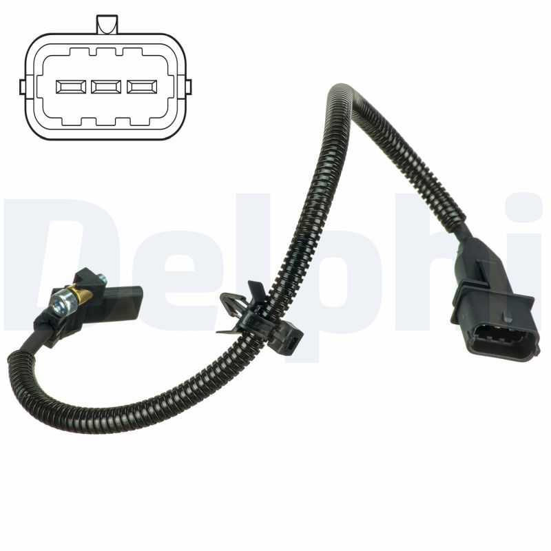DELPHI SS11321 Sensor, crankshaft pulse