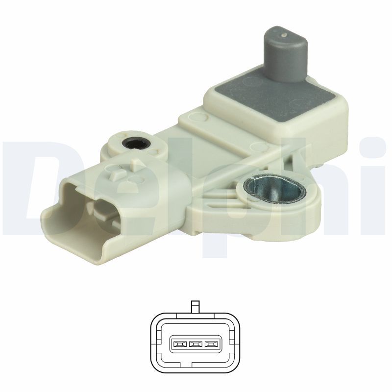 DELPHI SS11332 Sensor, crankshaft pulse