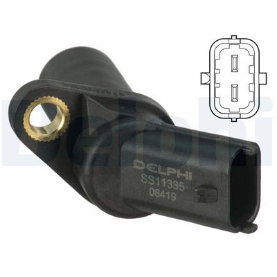 Sensor, crankshaft pulse DELPHI SS11335