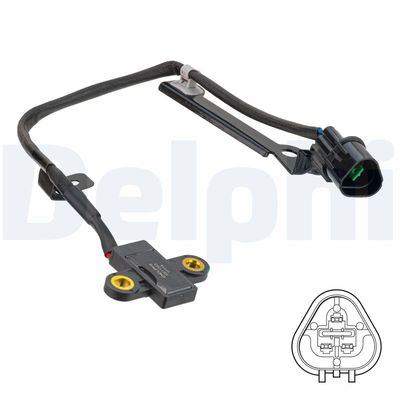 Sensor, crankshaft pulse DELPHI SS11343